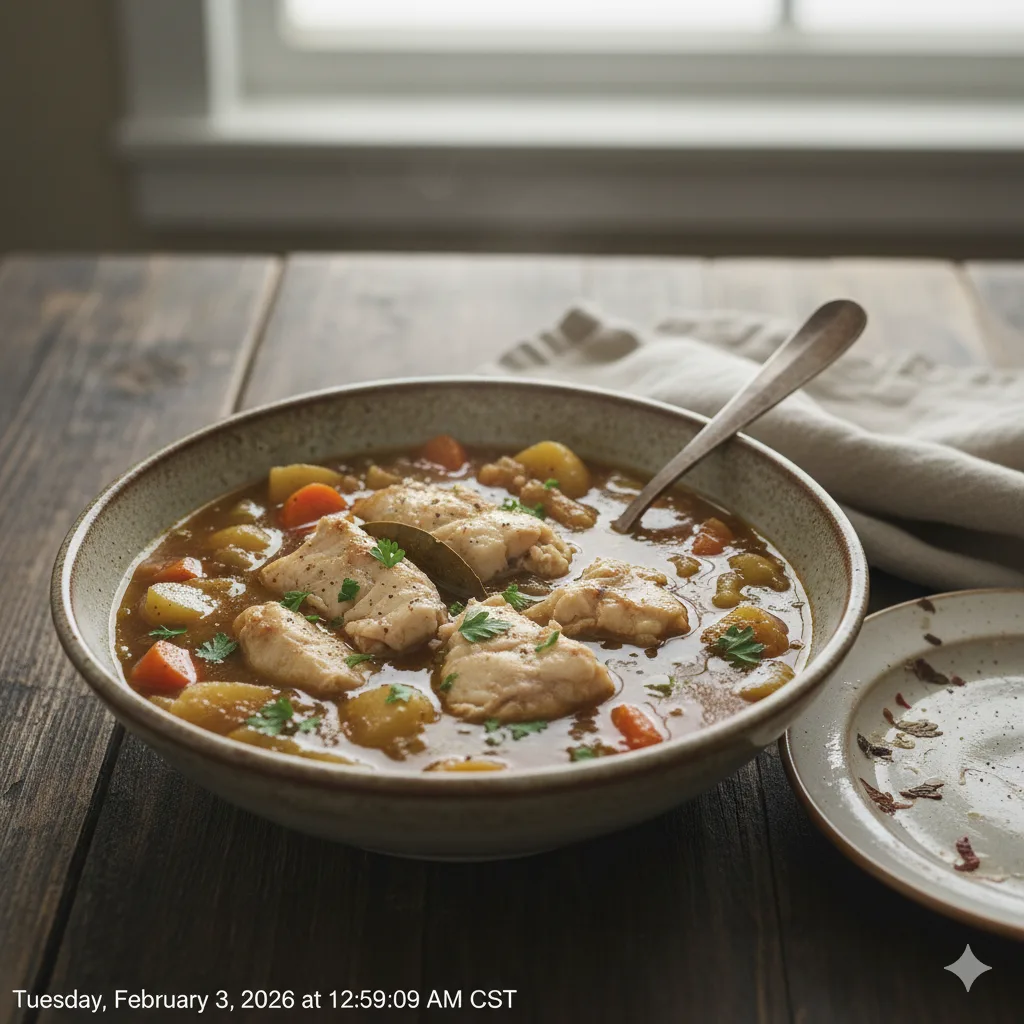 Overcooked Fish Stew